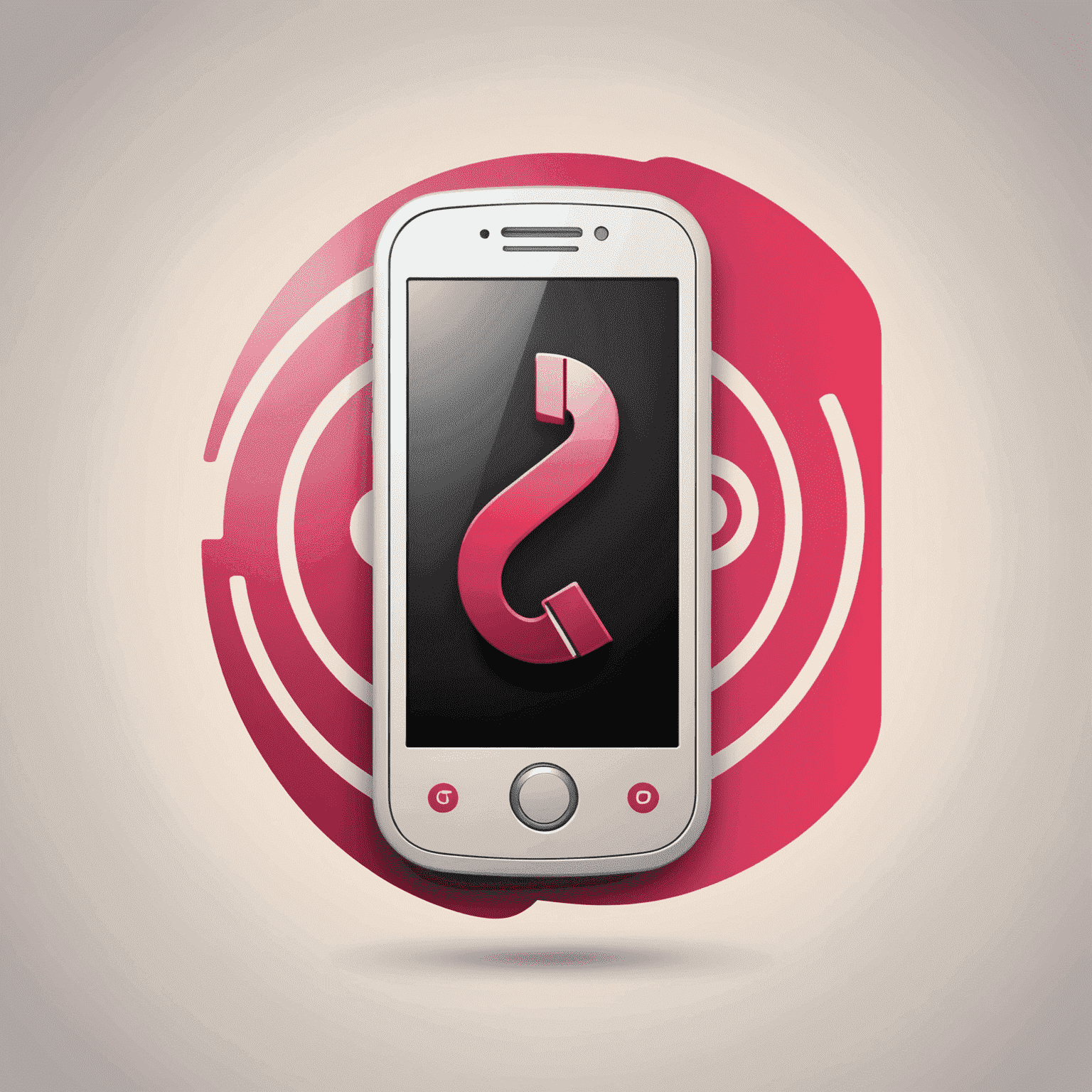 Phonegryge.com logo featuring a stylized mobile phone icon with red and pink accents