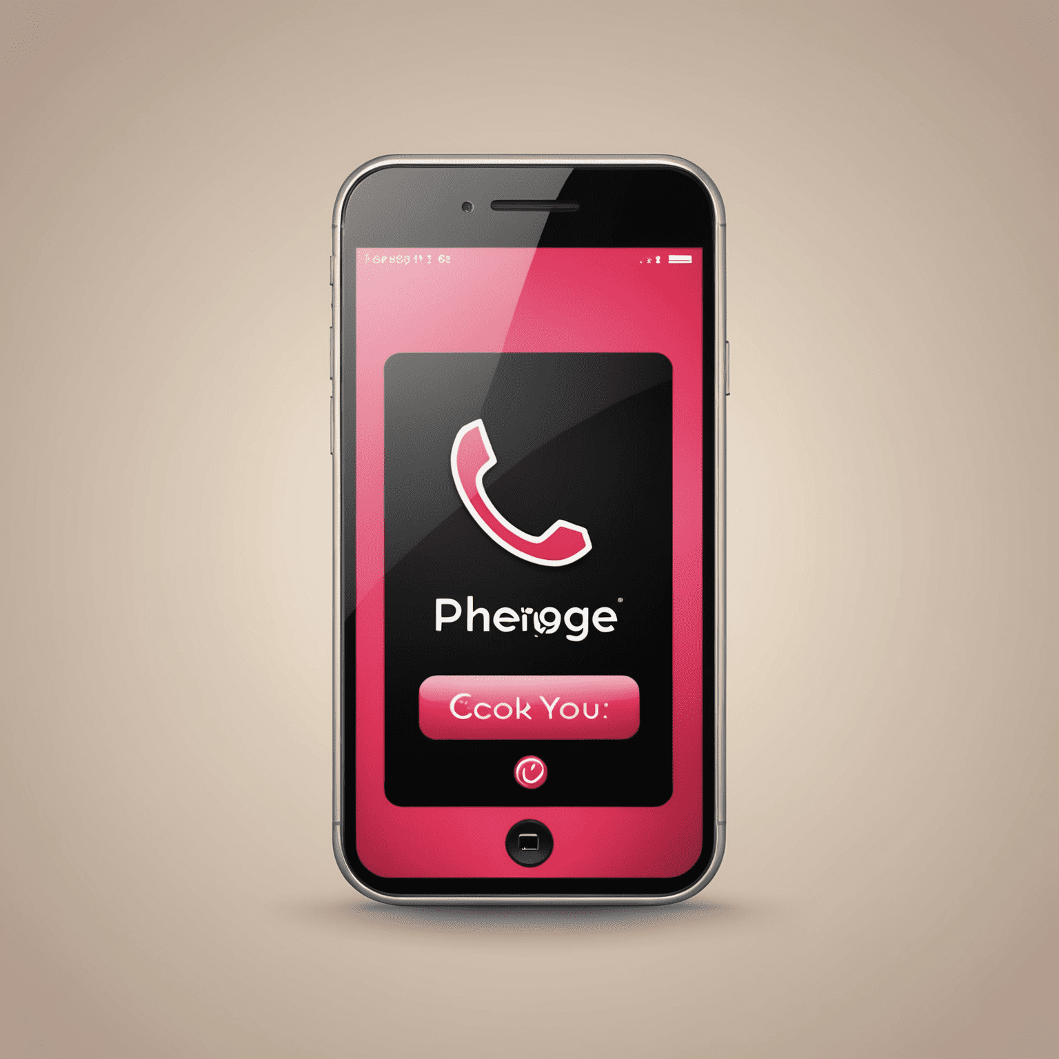 Phonegryge.com logo featuring a stylized mobile phone icon with red and pink accents